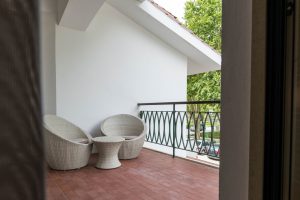 Hotel Lis Battle - Hotel Mestre Afonso Domingues - Balkon Zimmer Blick Doppel Kloster